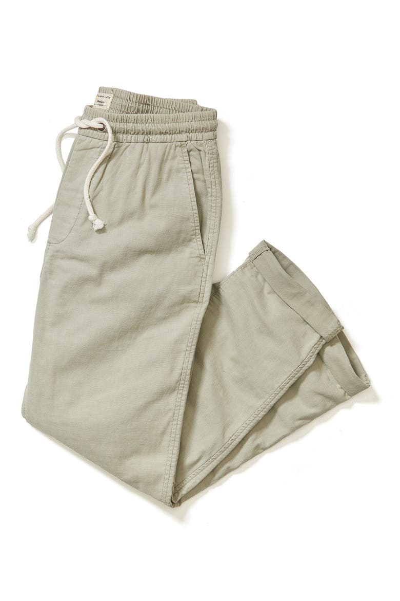 Saturday Stretch Cotton Beach Pants, Alternate, color, FADED VETIVER