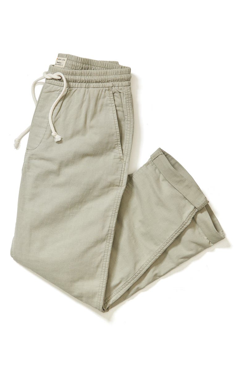 Marine Layer Saturday Stretch Cotton Beach Pants, Alternate, color, Faded Vetiver