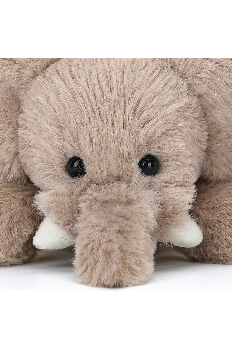 Plush Bag Charm Lazy Elephant, Alternate, color, Multicolored