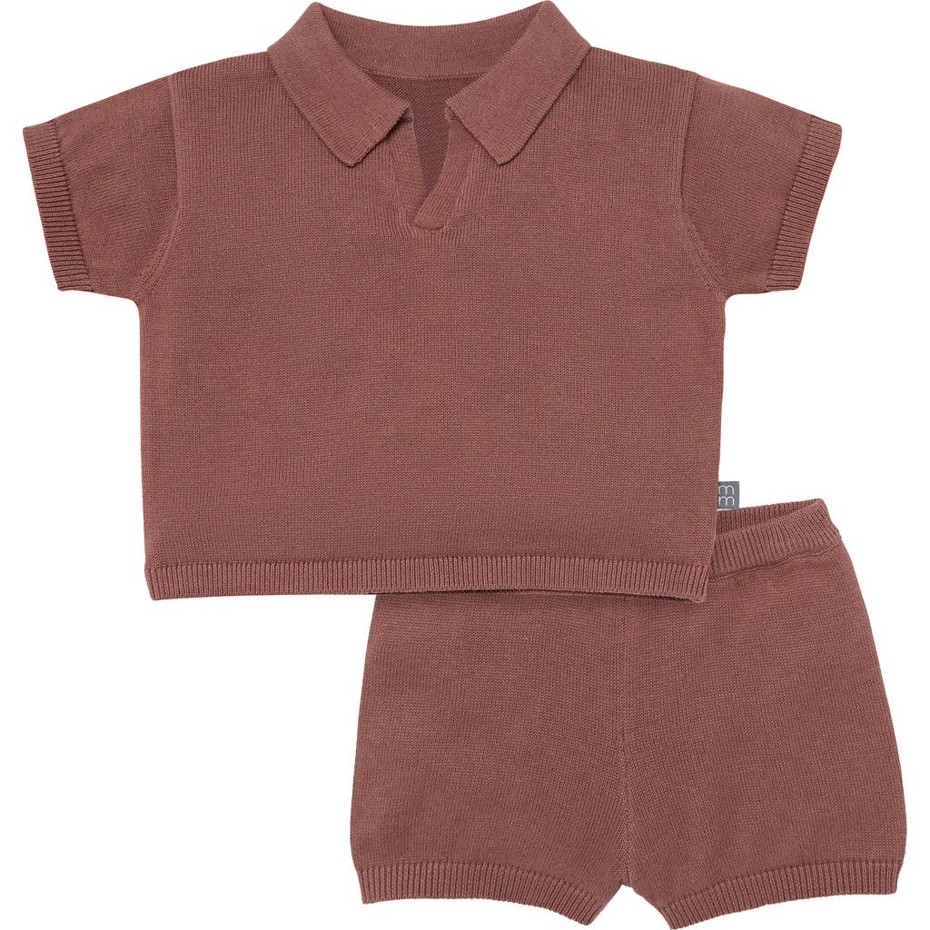 Modern Moments™ By Gerber Johnny Collar Sweater Knit Set In Brown