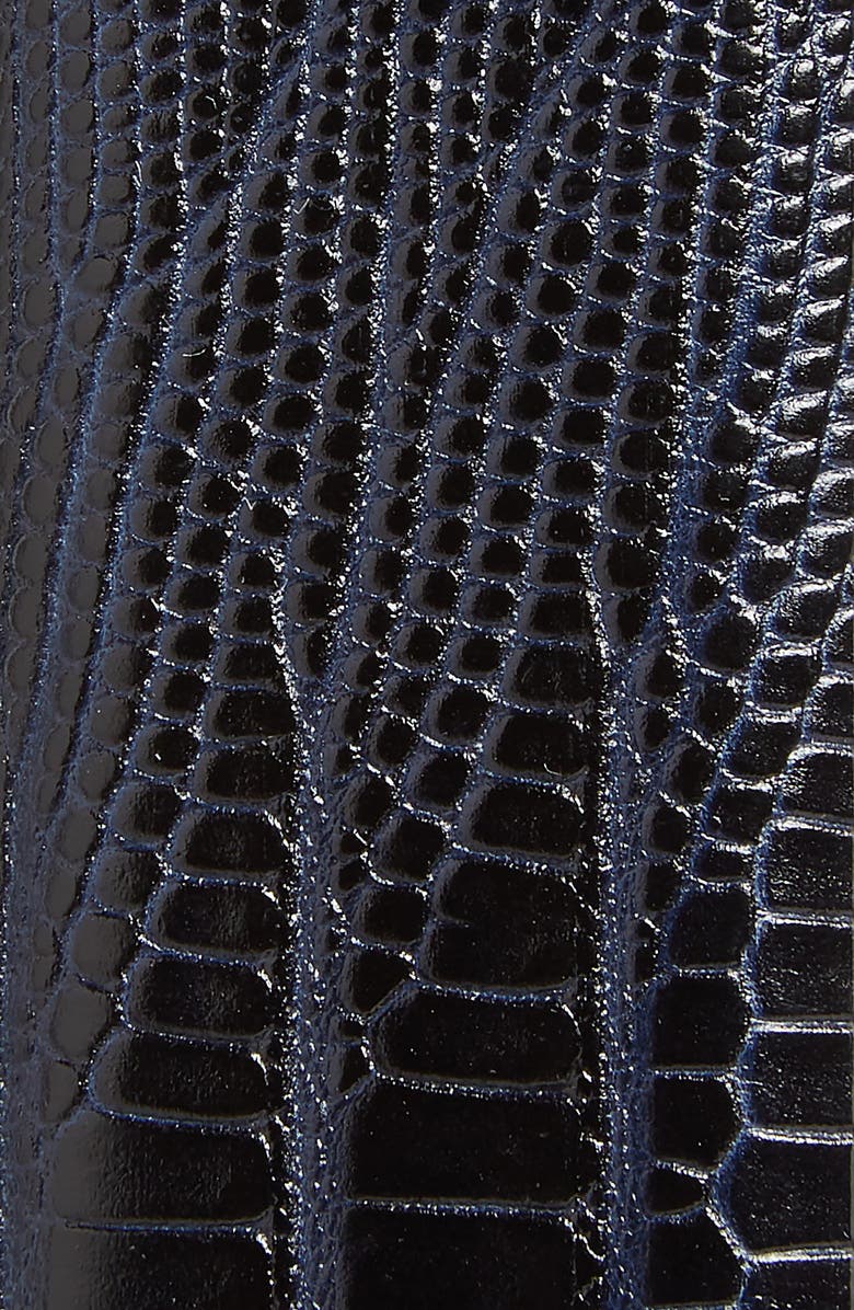 Johnston & Murphy Lizard Embossed Calfskin Belt, Alternate, color,