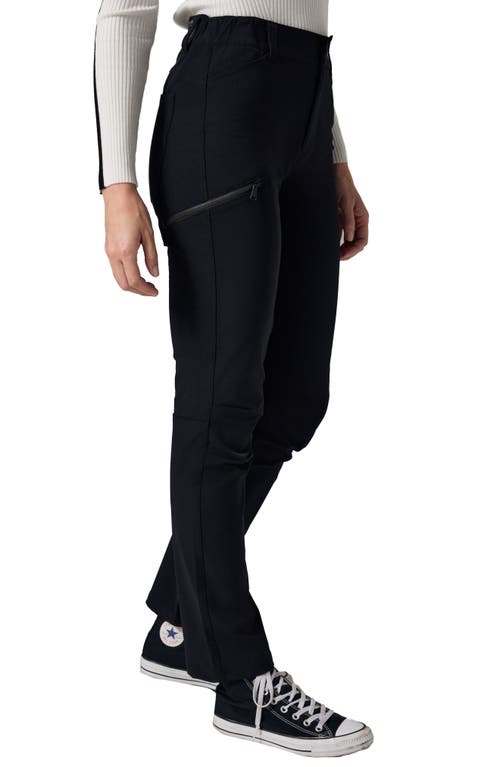 Alp N Rock Alps Techno Slim Straight Leg Pants In Black