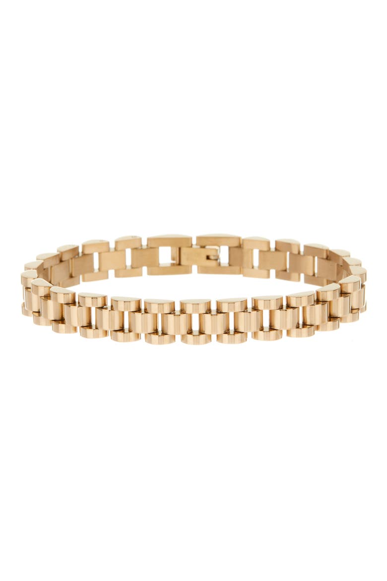 Timepiece Chain Bracelet, Main, color, GOLD