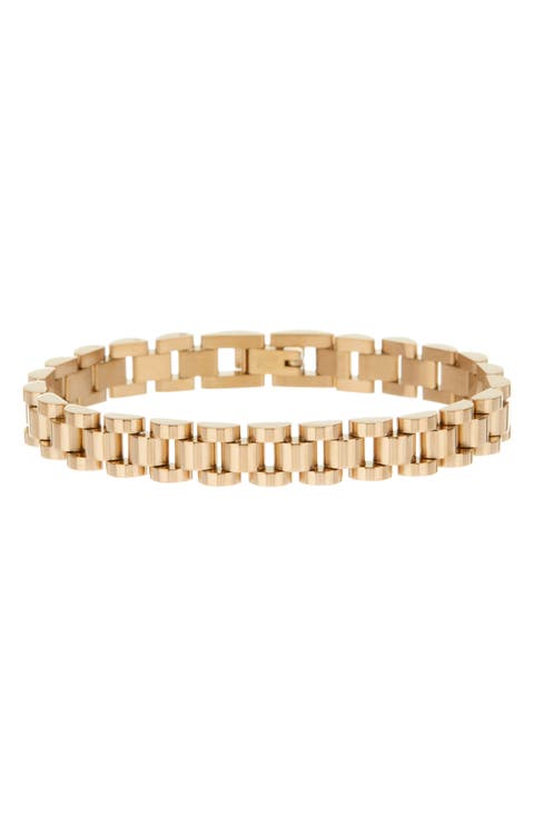 Timepiece Chain Bracelet
