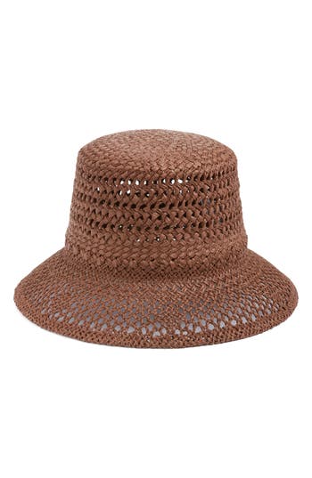 Nordstrom Handcrafted Straw Bucket Hat