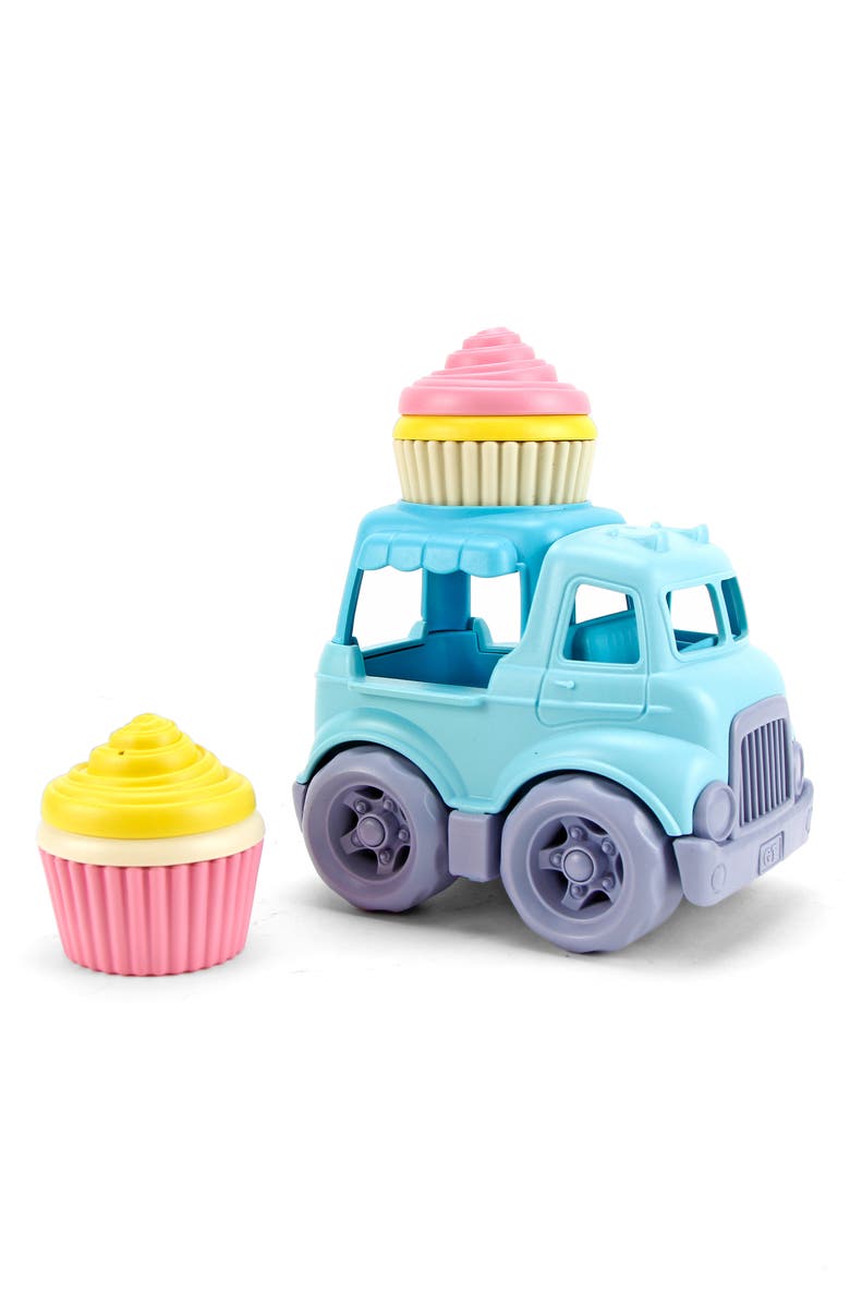 Green Toys Cupcake Truck Toy Set, Alternate, color, Light Blue