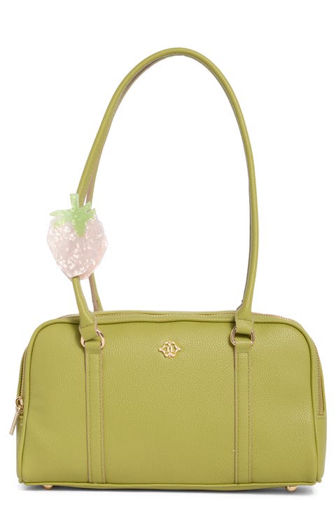 East/West Double Section Shoulder Bag