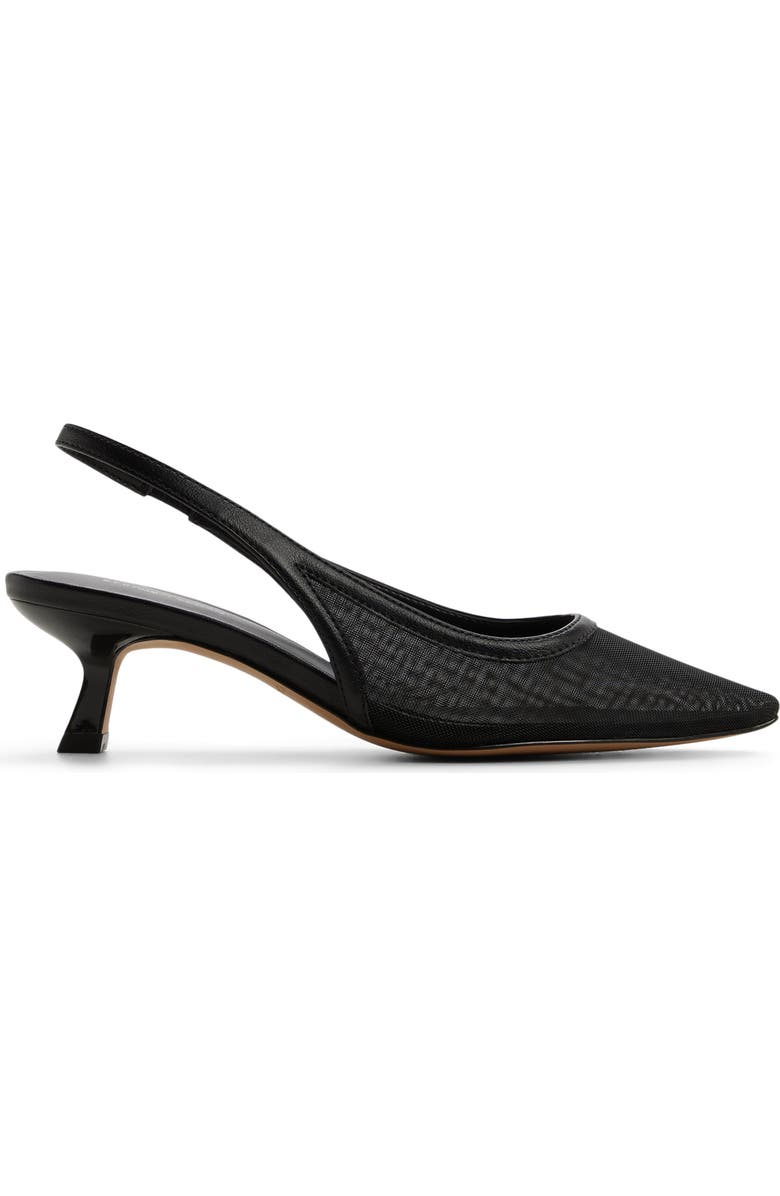 Call It Spring By Aldo Dariahh Mesh Kitten Heel Pump, Alternate, color, Open Black