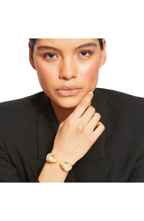 KURT GEIGER KURT GEIGER LONDON ENAMEL EAGLE HINGE CUFF BRACELET