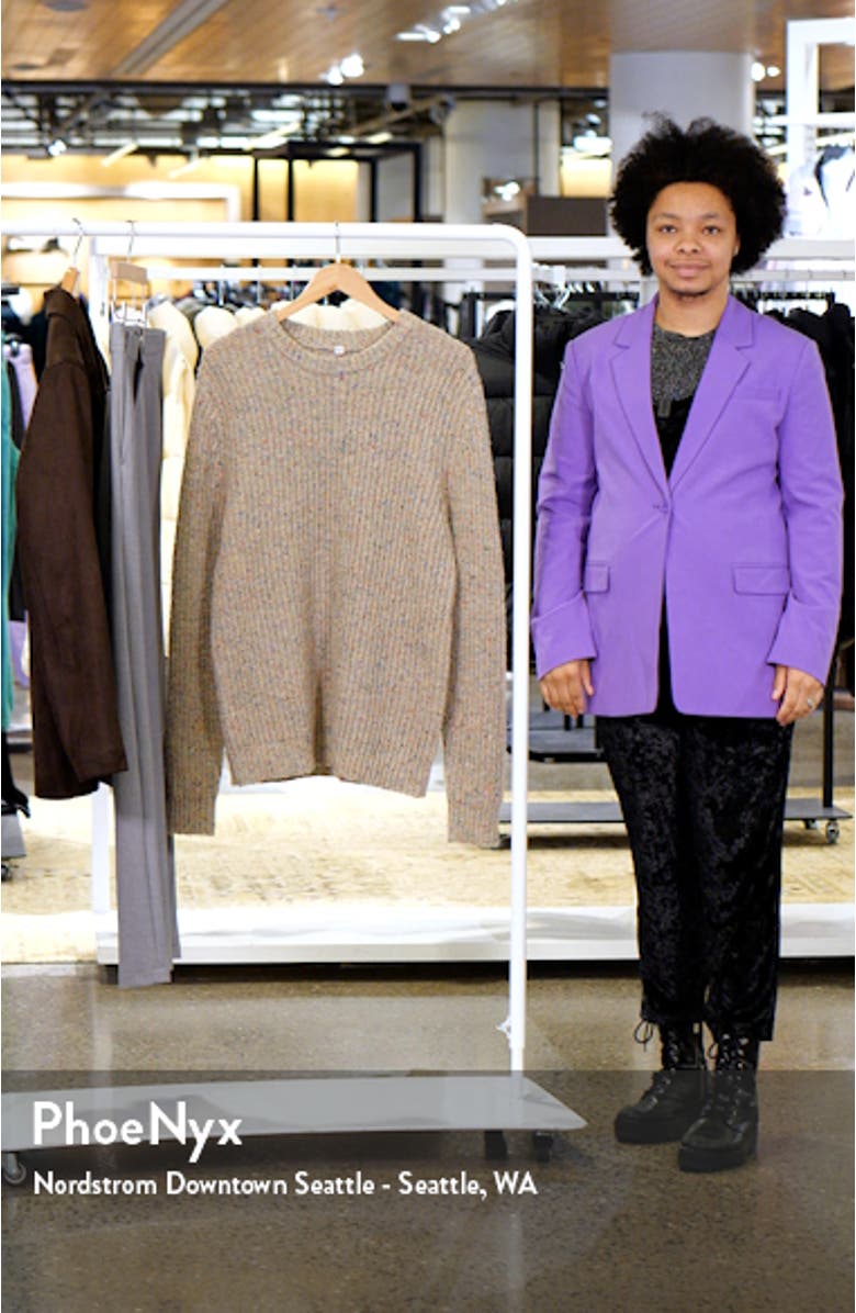 Donegal Wool Blend Sweater, sales video thumbnail