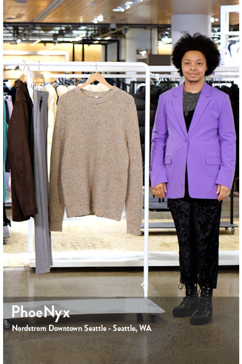 Donegal Wool Blend Sweater video