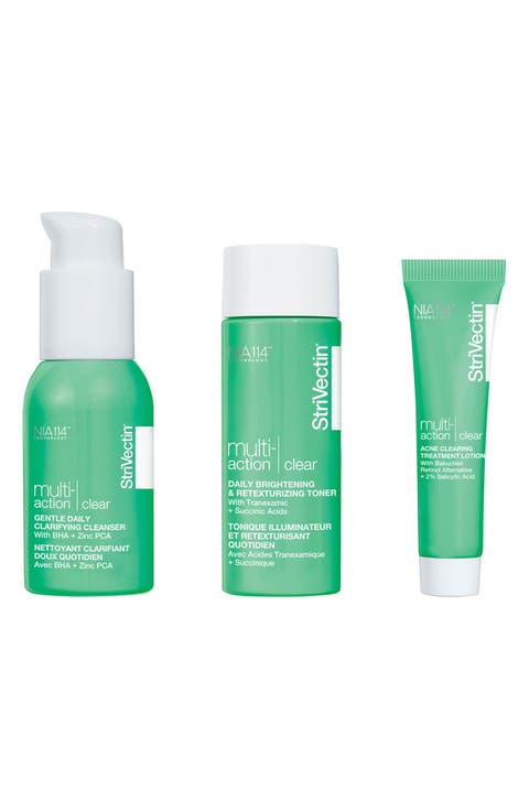 Multi-Action Clear: Acne Control System 30-Day Set USD $45 Value