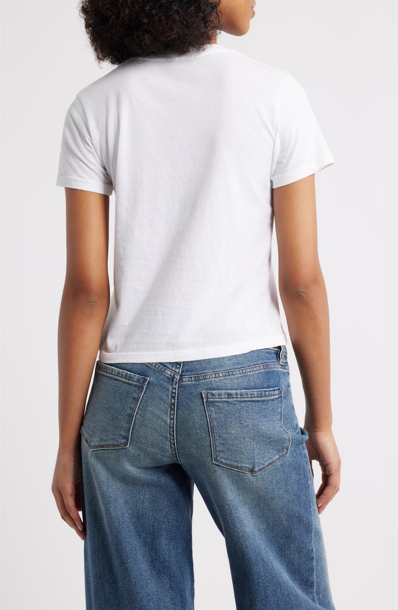 Junk Food Feelin Good Matcha Graphic T-Shirt, Alternate, color, Vintage White