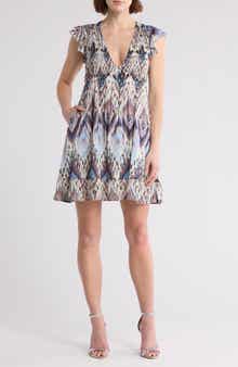 Cap Sleeve Empire Waist Dress