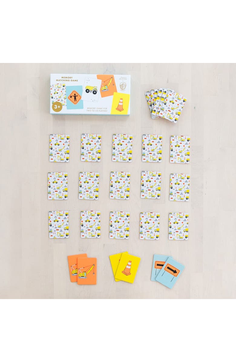 Daydream Society Under Construction Memory Match Card Game, Alternate, color, Assorted Pre-Pack