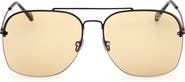 TOM FORD Mackenzie 64mm Oversize Pilot Sunglasses