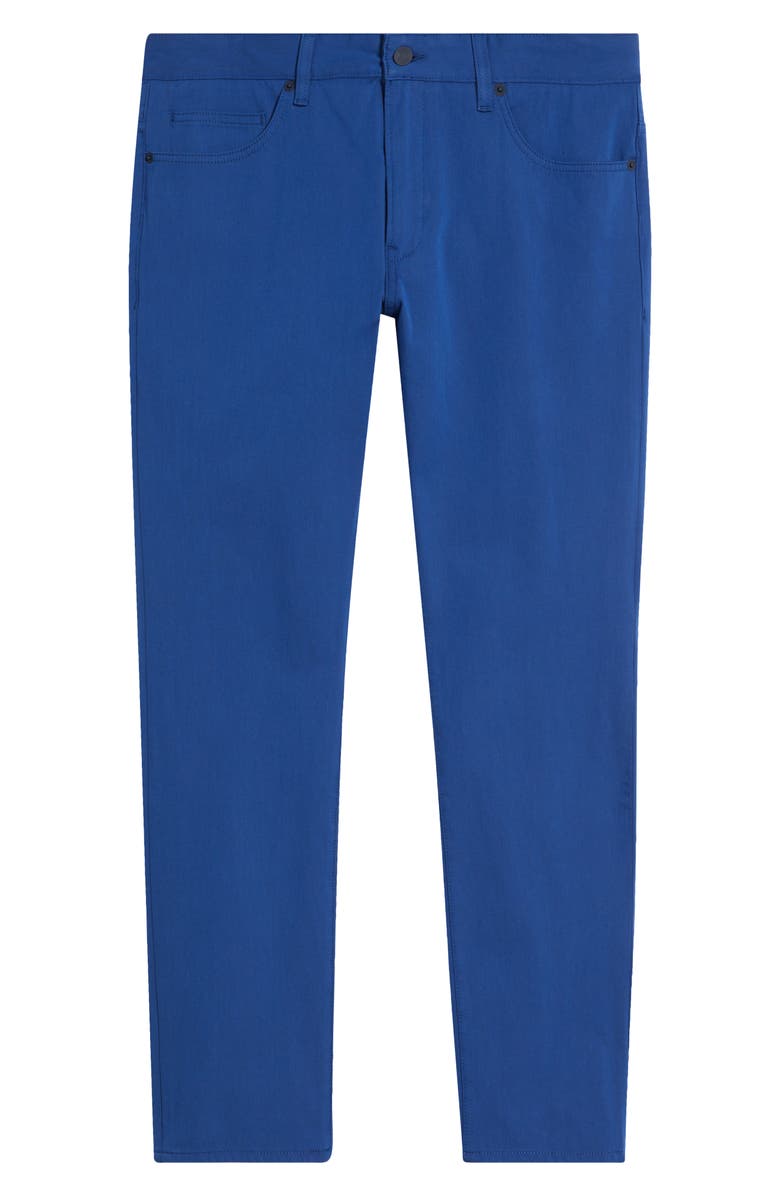 BOSS Delaware Slim Fit Five Pocket Pants, Alternate, color, Open Blue