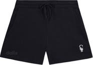 Dalix Womens Astronaut Midweight Washed Fleece Shorts