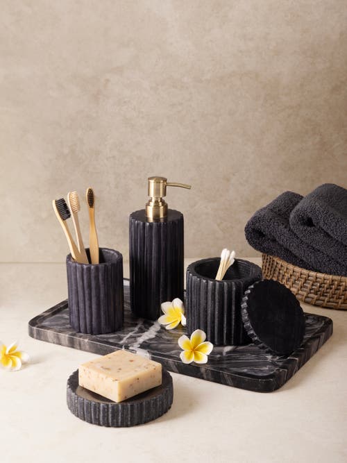 Gauri Kohli Roksana Bath Accessories In Black