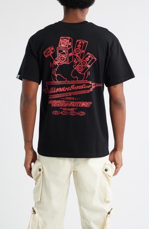 Billionaire Boys Club Sound Wave Graphic T-shirt In Black
