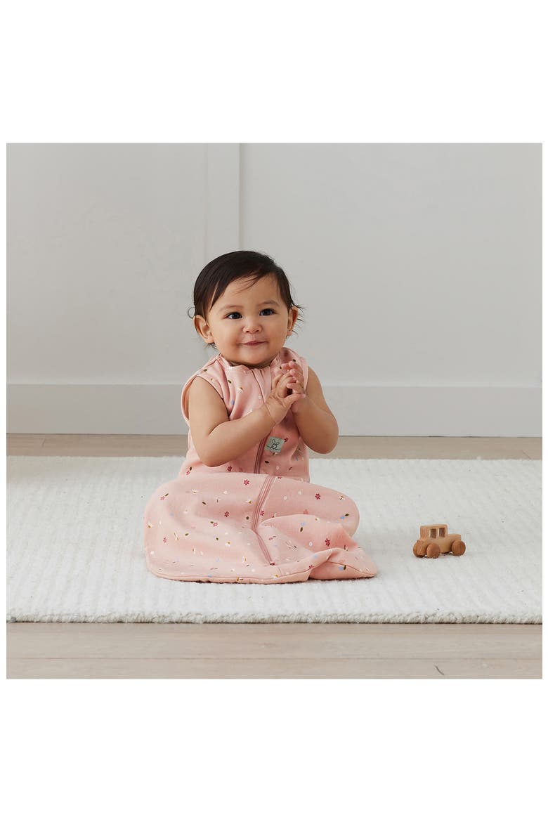 0.2 Tog Organic Cotton Wearable Blanket, Alternate, color, DAISIES