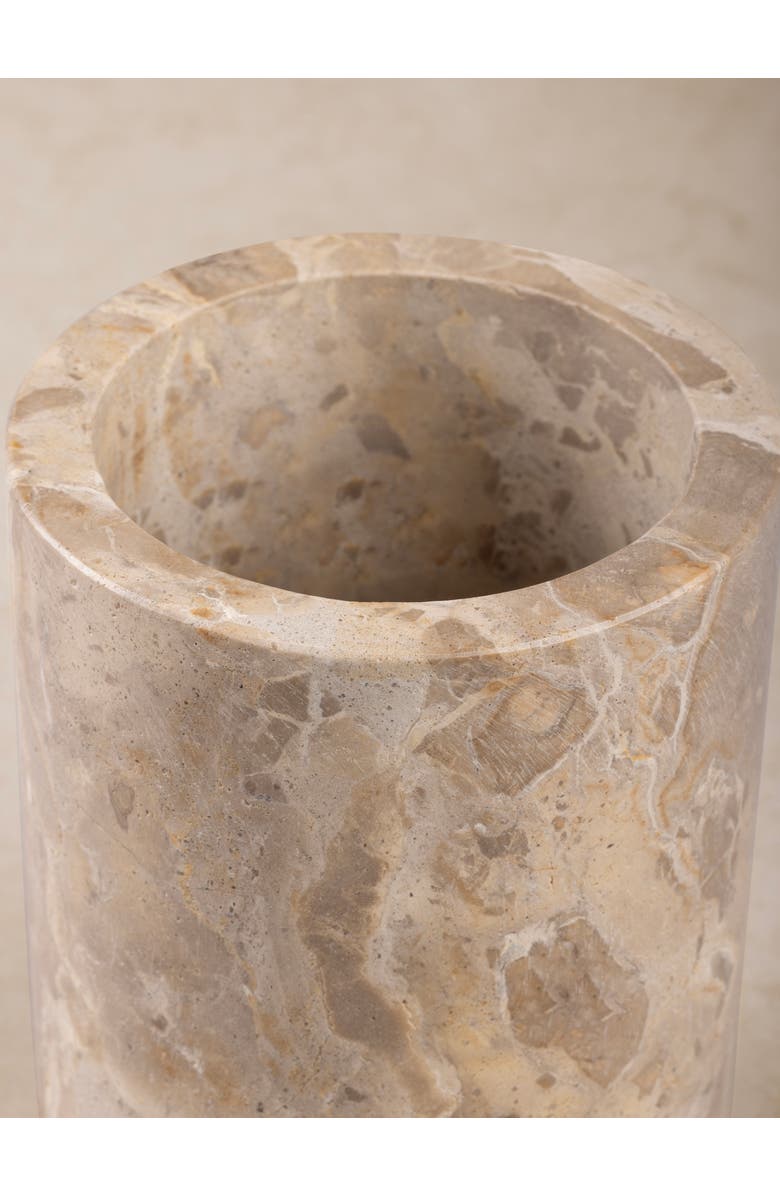 GAURI KOHLI Chamonix Onyx Wine Cooler, Alternate, color, Caramel Brown