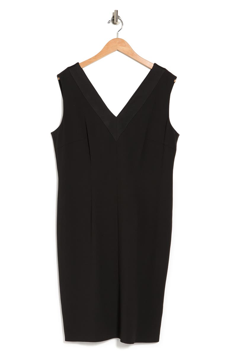 BOSS HUGO BOSS Dexys V-Neck Sleeveless Mini Dress, Alternate, color, 