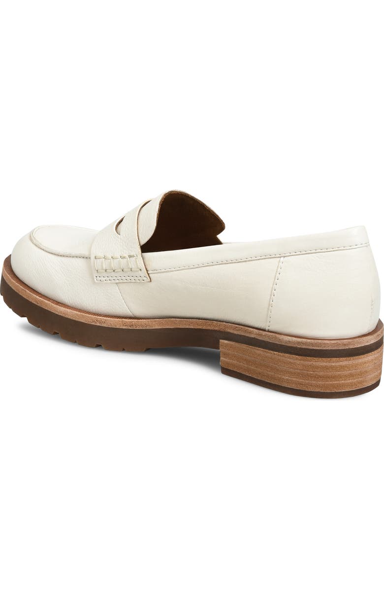Kork-Ease<sup>®</sup> Carlisle Penny Loafer, Alternate, color, White Leather