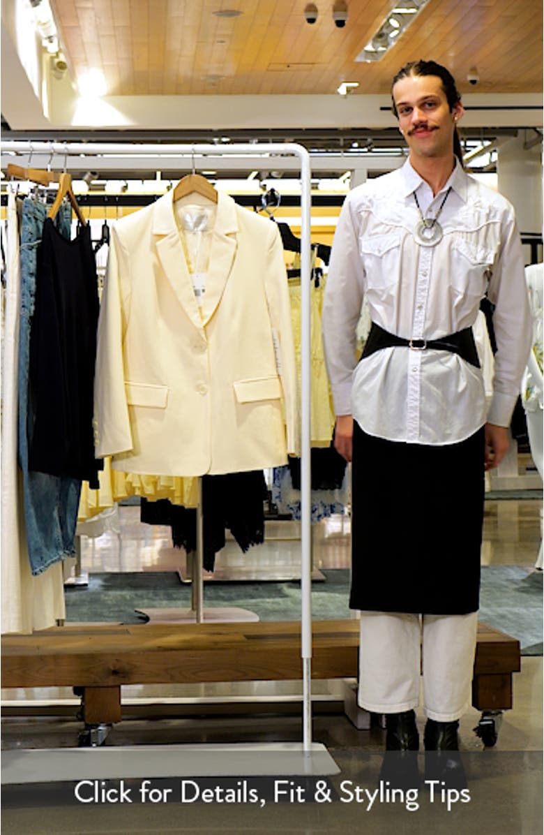 Two-Button Blazer, sales video thumbnail