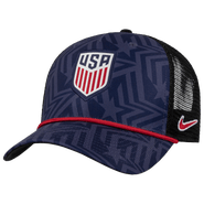Nike Men's Nike Navy USMNT Rise Rope Trucker A-Frame Adjustable Hat