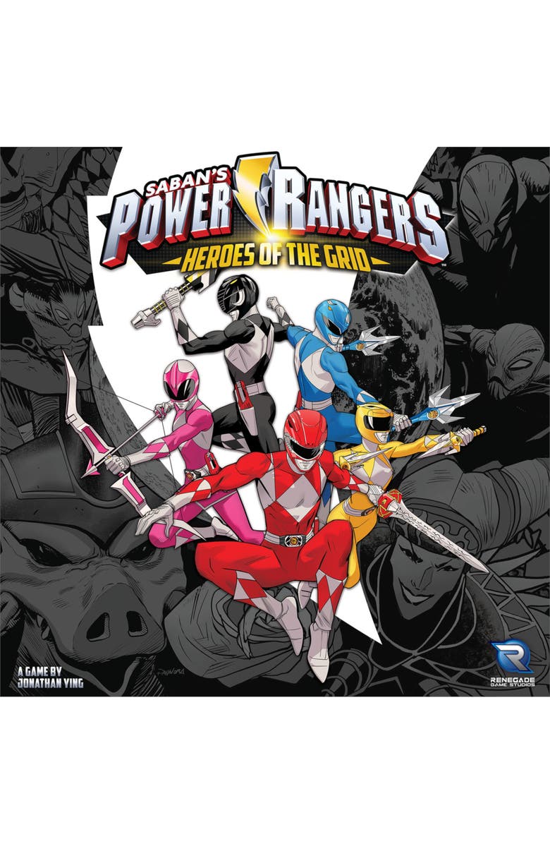 Renegade Game Studios Power Rangers Heroes of the Grid Game, Alternate, color, Multicolored