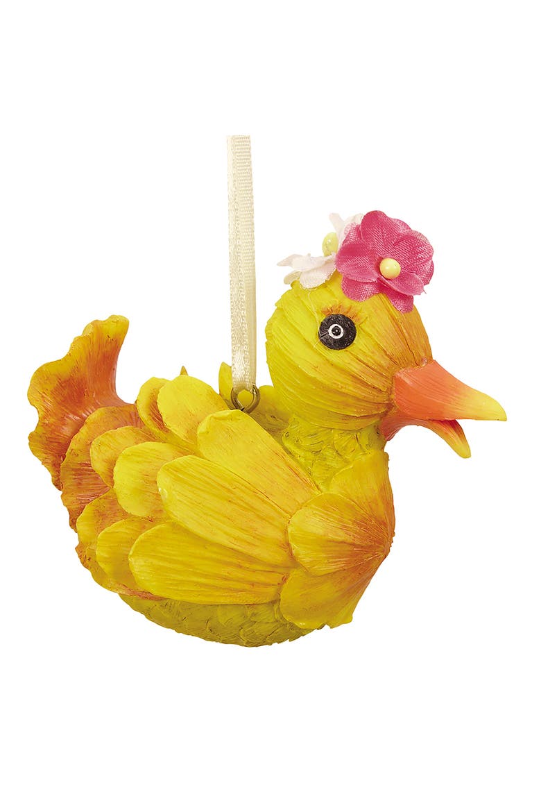 Duckie Ornament, Main, color, Yellow