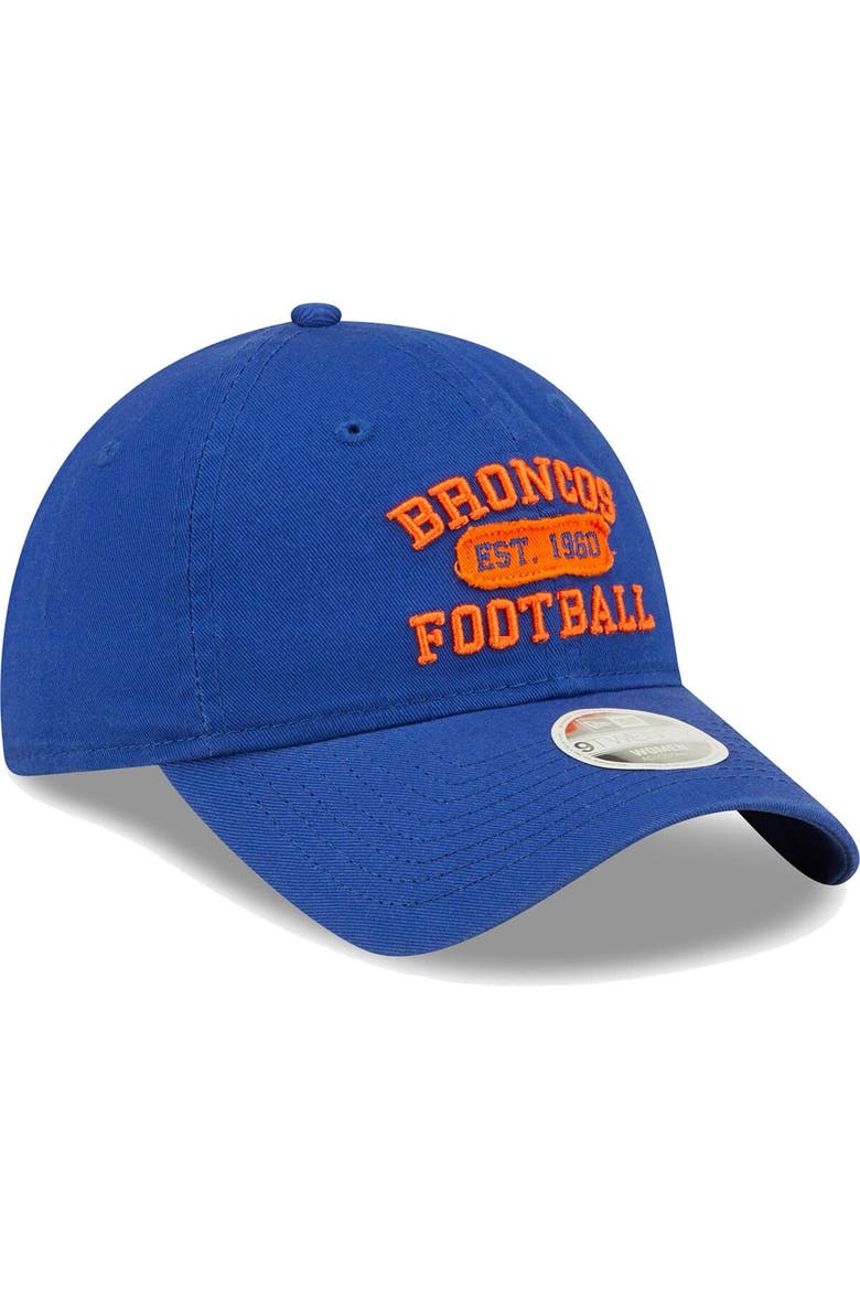 Women's New Era Royal Denver Broncos Formed 9TWENTY Adjustable Hat, Alternate, color, Royal