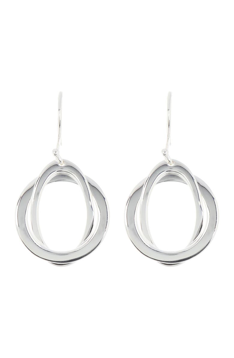 Ippolita Sterling Silver Classico Small Double Oval Earrings, Main, color, 