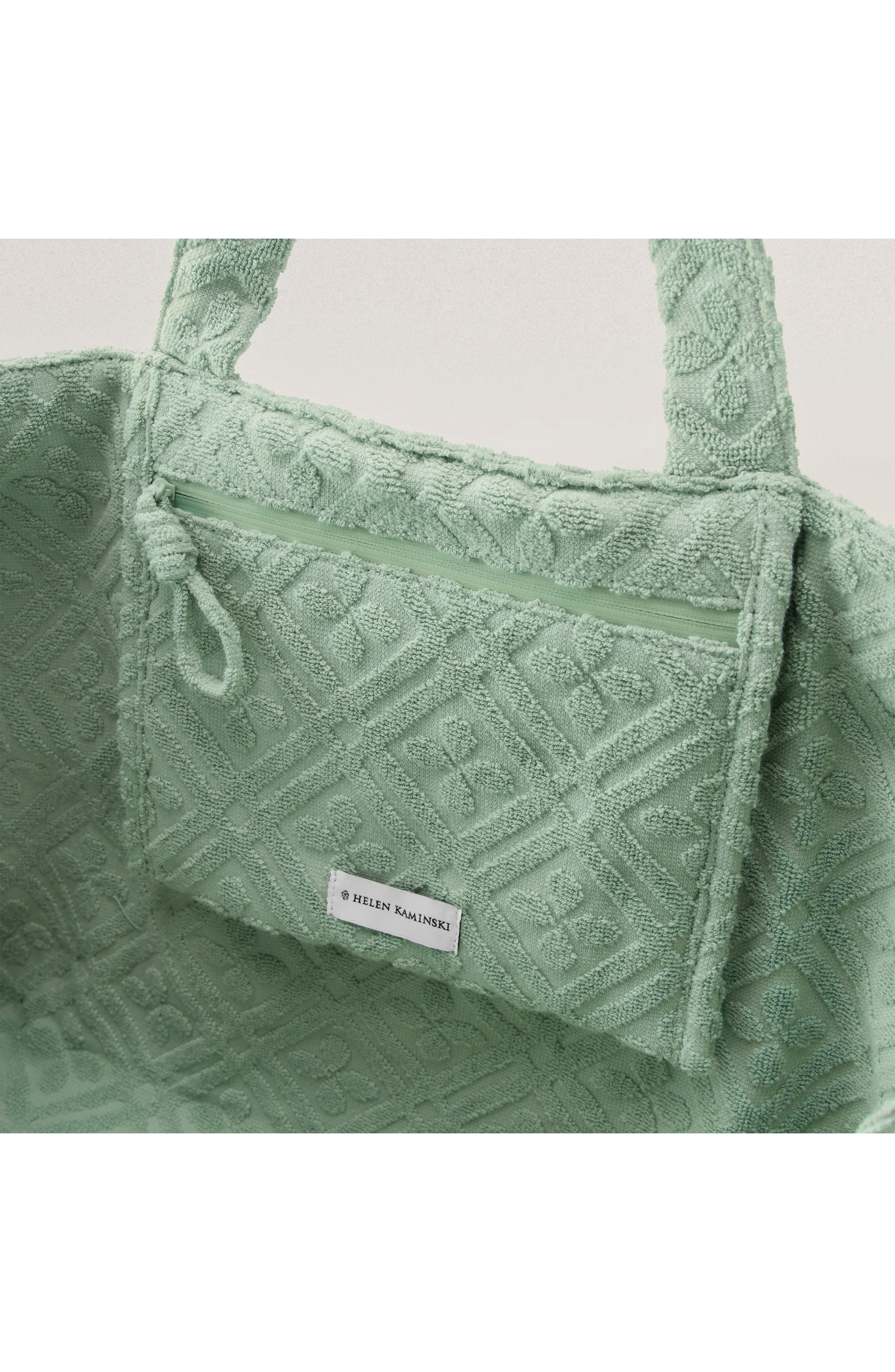Rocamar Terry Cloth Tote, Alternate, color, SEAGLASS