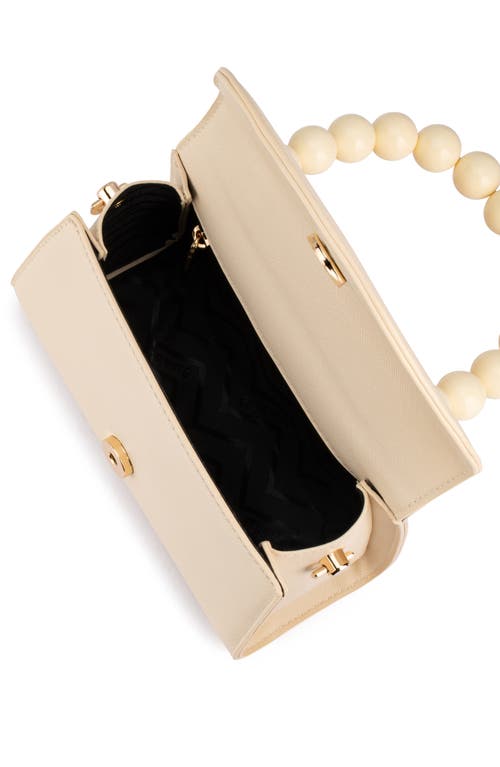 Olga Berg Wendy Acrylic Bead Top Handle Bag