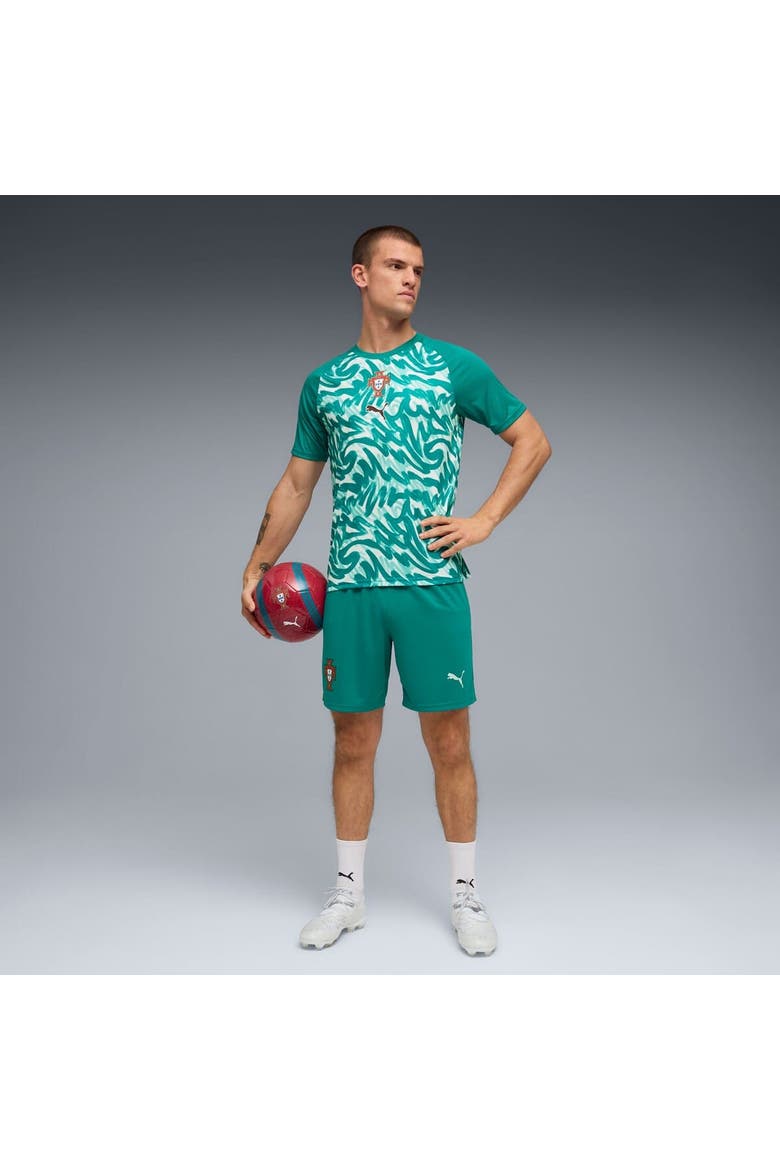 Men's Puma Green Portugal National Team Pre-Match Jersey, Alternate, color, Green