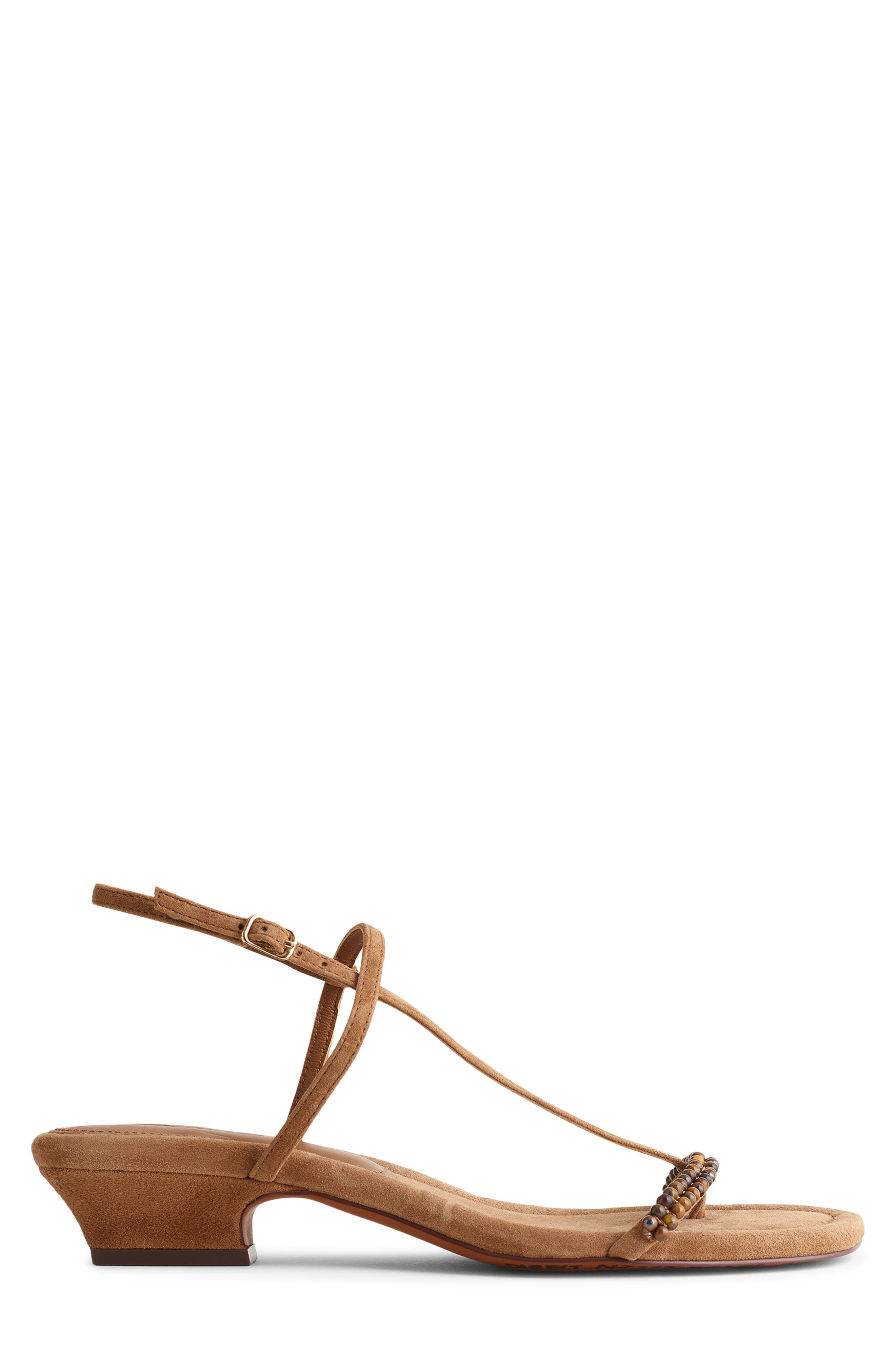 Madewell The Maycie Strappy Sandal, Main, color, Aged Cognac