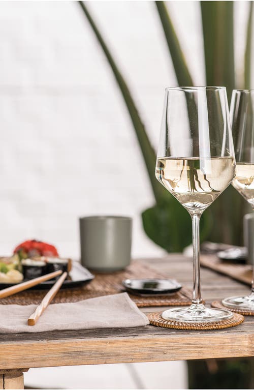 Schott Zwiesel Pure Set Of 2 Sauvignon Blanc Wine Glasses In Clear