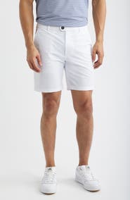 Greyson Montauk 8-Inch Flat Front Golf Shorts