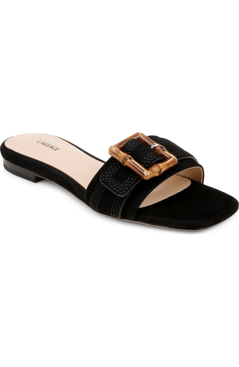 L'AGENCE Aurelie Slide Sandal, Main, color,