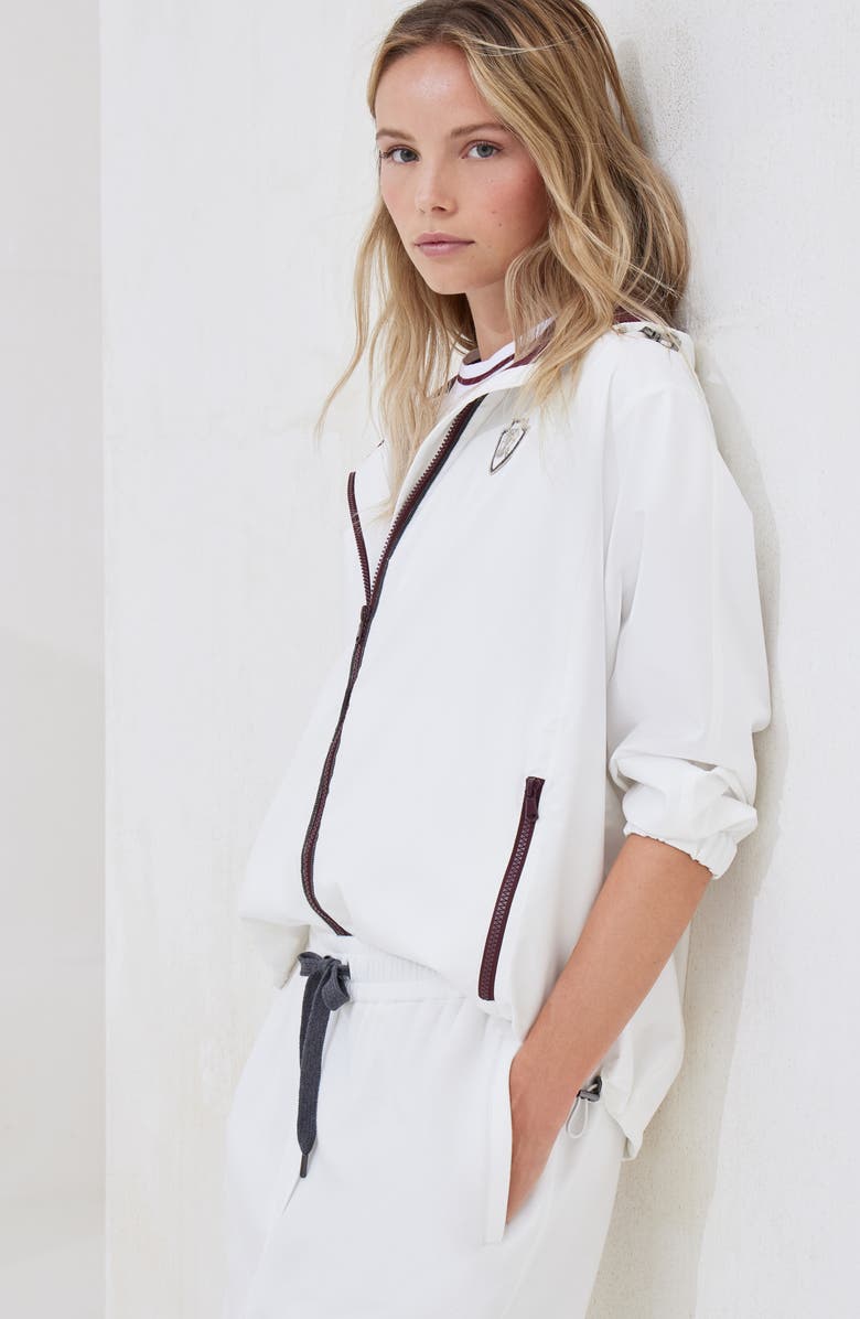 Brunello Cucinelli Nylon outerwear, Alternate, color, White