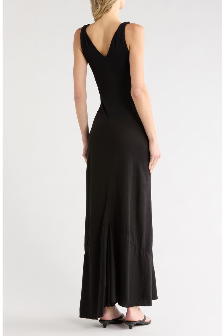 Amina Maxi Dress, Alternate, color, BLACK