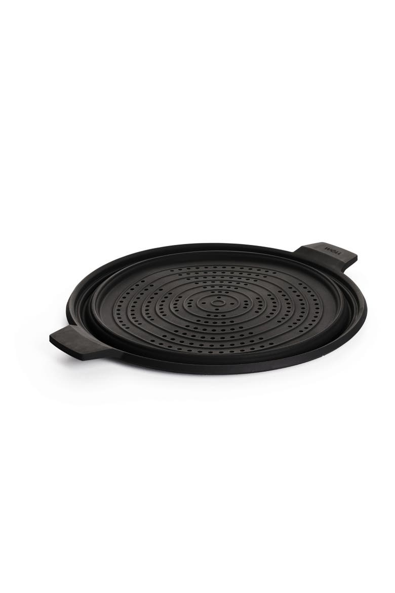 Silicone Steamer Insert For Wok 12-Inch, Main, color, Black