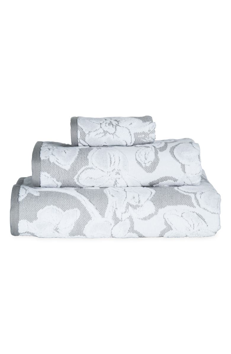 Michael Aram Orchid Bath Towel, Main, color, 