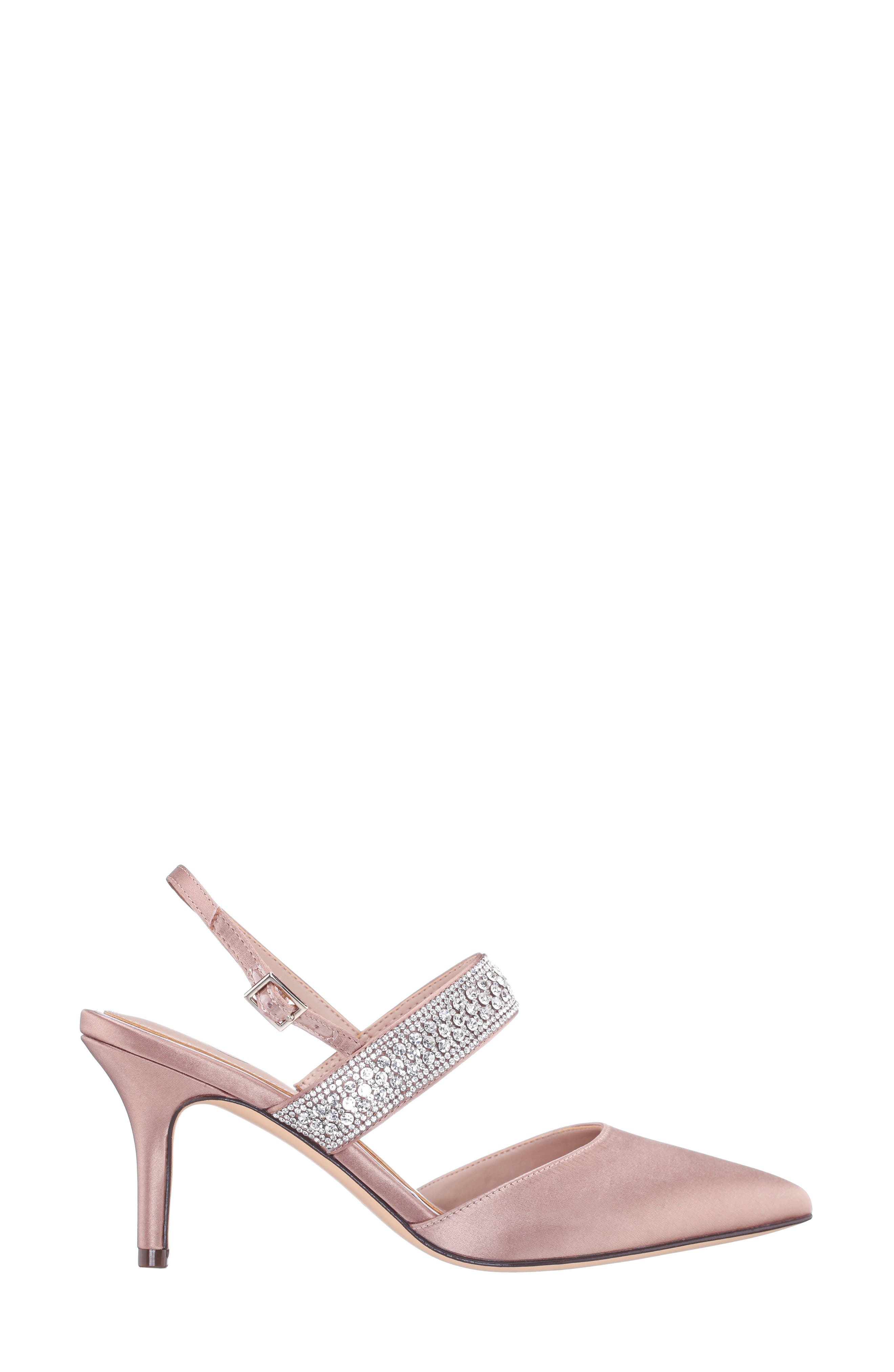 Trista Pointed Toe Slingback Pump, Alternate, color, HONEY