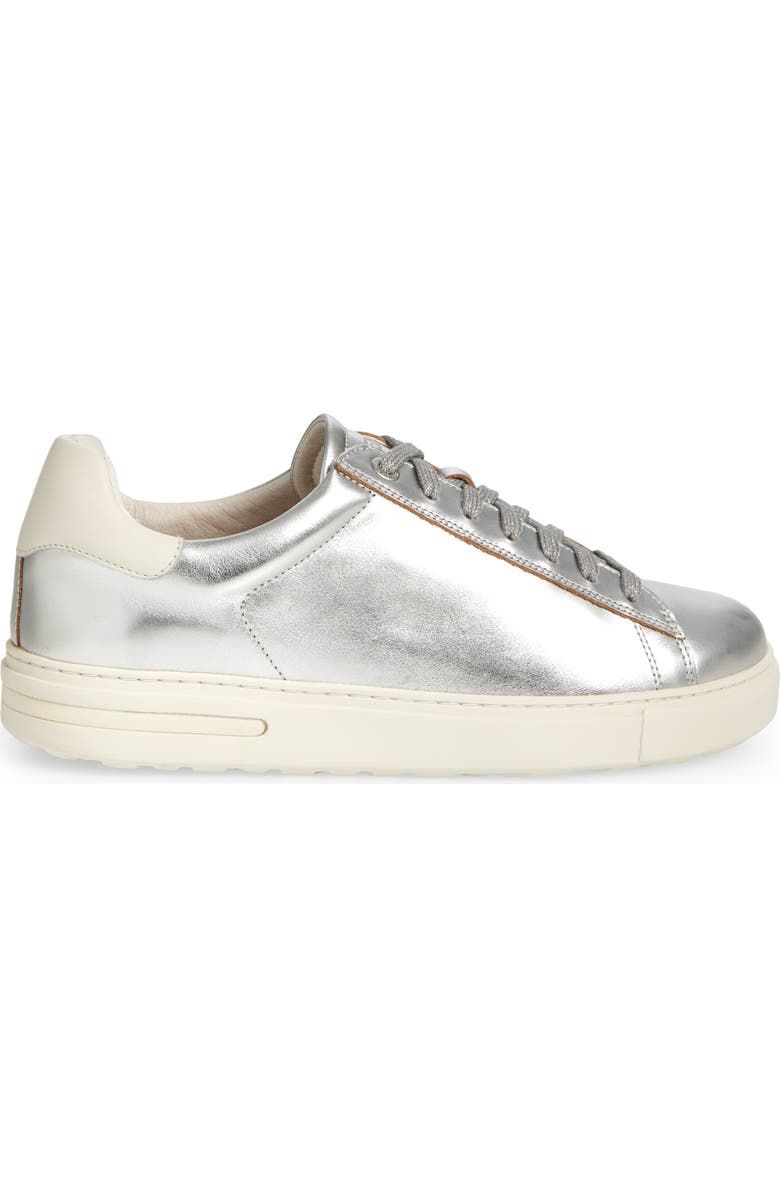 Birkenstock Bend Sneaker, Alternate, color, Silver Metallic