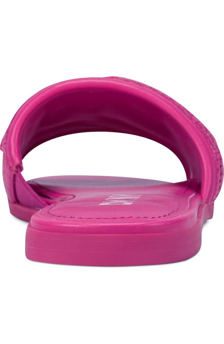 DKNY Winslet Slide Sandal - Wide Width, Alternate, color, Hot Pink