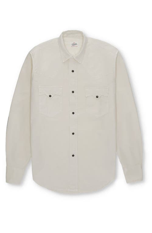 Fortela Kayace Texan Cotton Shirt In Neutral