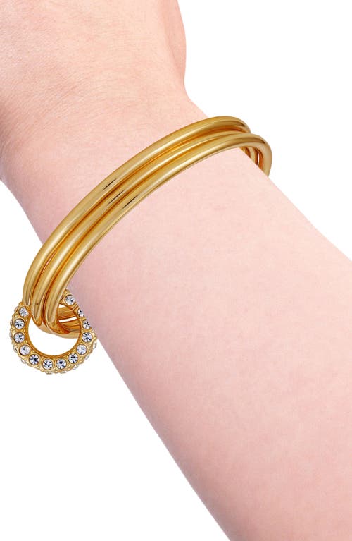 Vince Camuto Pavé Bangle Bracelet In Gold